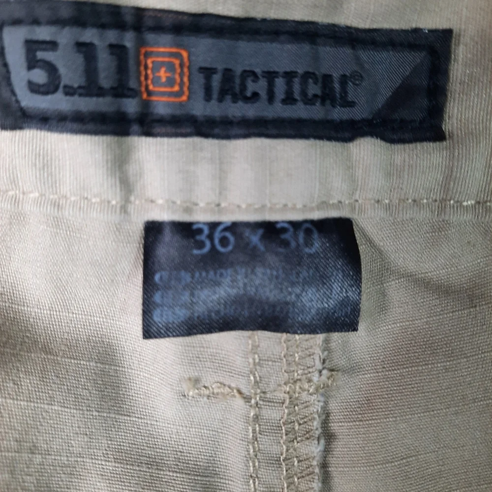 5.11 Tactical Taclite Pro Ripstop Cargo Utility Pants Tan SZ 36x30